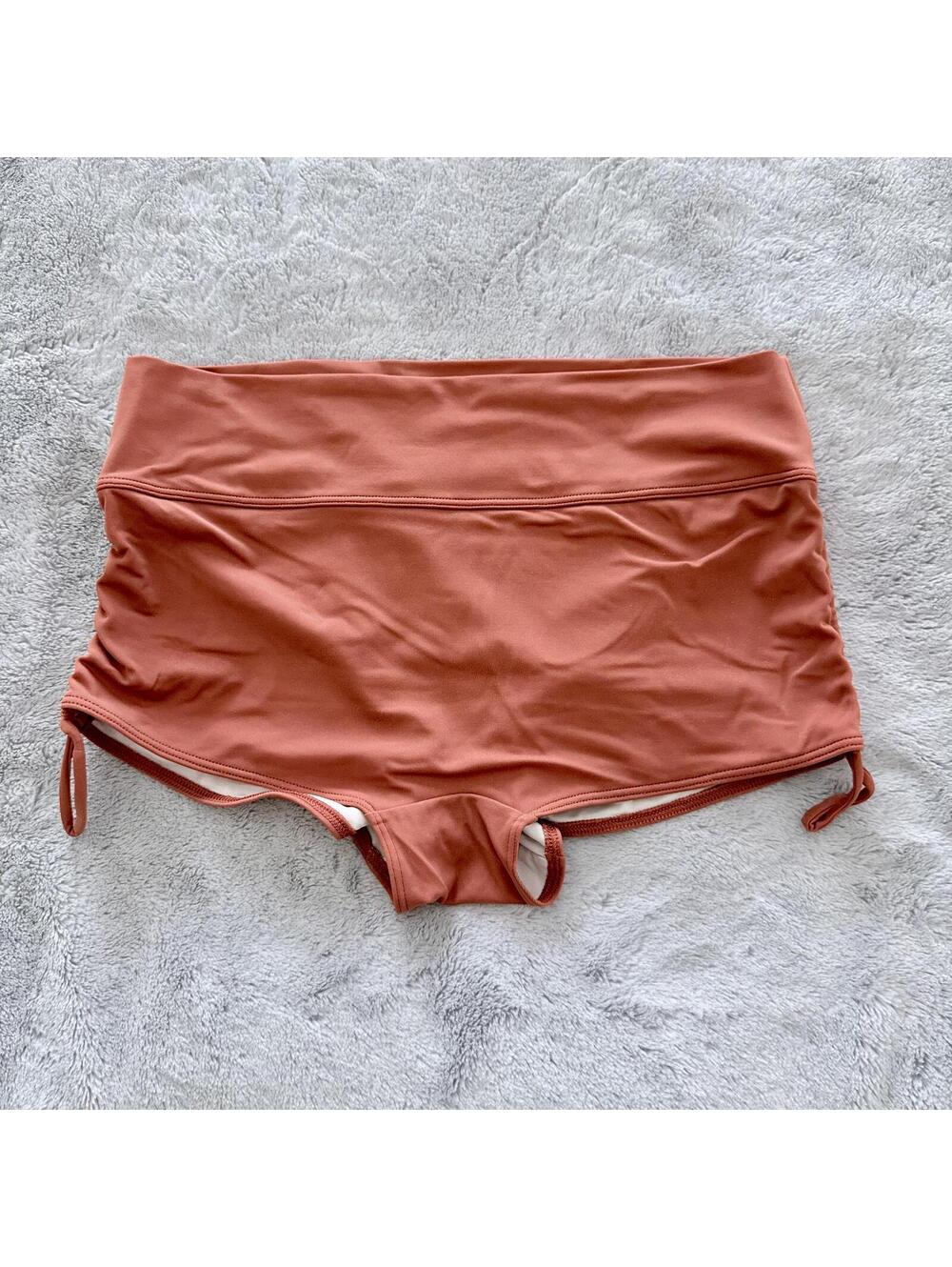 Women's Swim Shorts with Side Drawstrings
